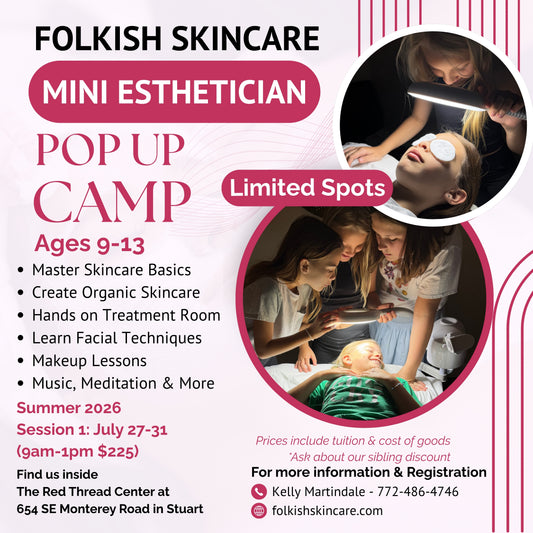 Mini Esthetician Summer Camp 2026